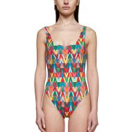 Valentino Swimsuit Women V-Optical Lycra Multicolor